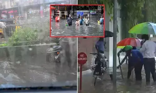 చెన్నైలో ఈశాన్య రుతుపవనాలు ఉగ్రరూపం.. అతలాకుతలం అవుతున్న నగరం