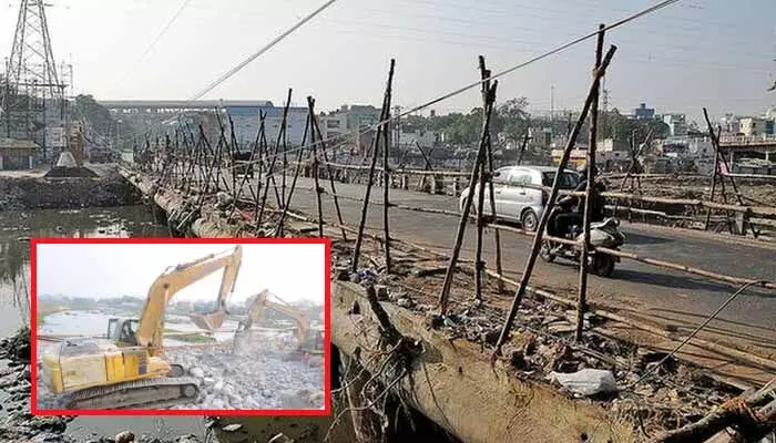 మూసారాంబాగ్ బ్రిడ్జి కూల్చివేత ప్రారంభం మూసారాంబాగ్ బ్రిడ్జి కూల్చివేత ప్రారంభం