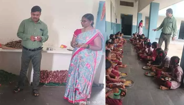 డీఈవో ఆకస్మిత తనిఖీ డీఈవో ఆకస్మిత తనిఖీ