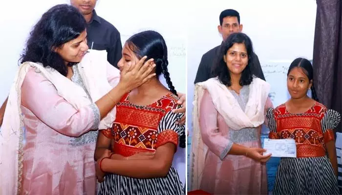 Ila Tripathi: చిన్నారి నిత్యకు అండగా నిలిచిన నల్గొండ జిల్లా కలెక్టర్ ఇలా త్రిపాఠి Ila Tripathi: చిన్నారి నిత్యకు అండగా నిలిచిన నల్గొండ జిల్లా కలెక్టర్ ఇలా త్రిపాఠి