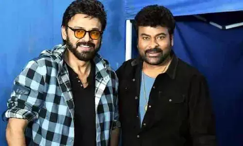 చిరంజీవి పక్కన వెంకీ మామ.. హైప్ పెంచేసిన గ్లిమ్ప్స్
