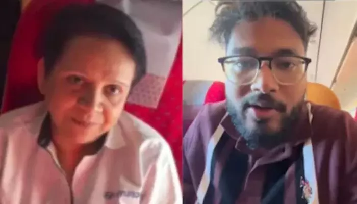 “ముంబై వెళ్తున్నావంటే మరాఠీ రావాల్సిందే”.. ప్రయాణికుడితో మహిళ వాగ్వాదం “ముంబై వెళ్తున్నావంటే మరాఠీ రావాల్సిందే”.. ప్రయాణికుడితో మహిళ వాగ్వాదం