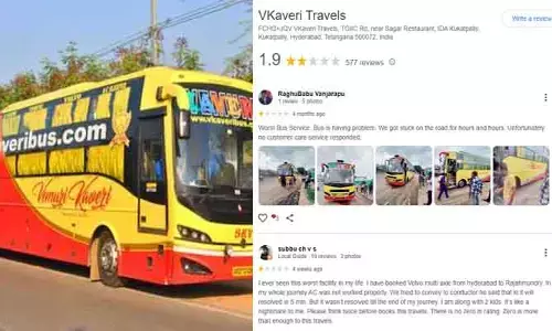 వేమూరి కావేరి ట్రావెల్స్‌కు గూగుల్‌లో వరస్ట్ రివ్యూస్.. వాళ్లని నమ్మొద్దంటున్న ప్యాసింజర్లు
