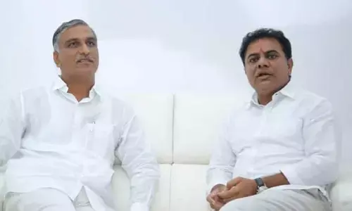 ‘ఇద్దరిలో ఎవరికి దమ్మున్నా నా సవాల్ స్వీకరించండి’.. కేటీఆర్, హరీష్ రావుకు ఎమ్మెల్సీ సవాల్