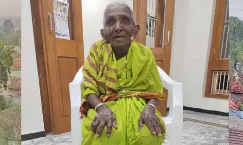 శతాధిక వృద్ధురాలు మృతి
