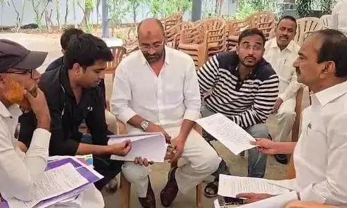 కవిత, సీఎం రేవంత్​ భూ కుంభ‌కోణంపై విచారణ చేయాలి