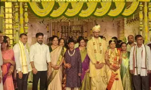 కాంగ్రెస్ నేత కుమారుడి వివాహానికి సీఎం రేవంత్‌