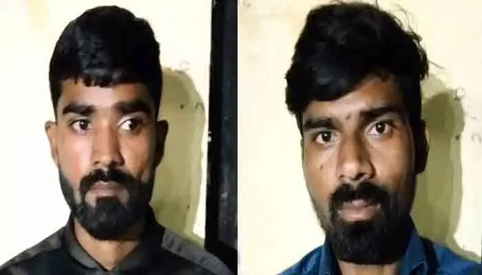 బ్లాక్ మెయిల్ చేసిన నిందితుల అరెస్ట్ బ్లాక్ మెయిల్ చేసిన నిందితుల అరెస్ట్