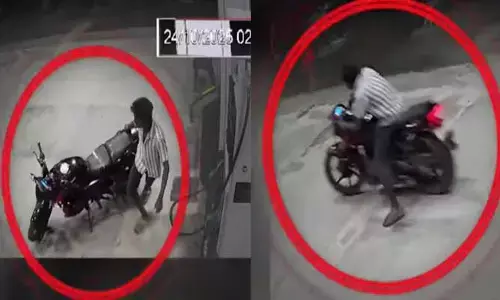 మద్యం మత్తులో బైకర్ శివశంకర్.. సీసీ కెమెరా దృశ్యాలు వైరల్‌