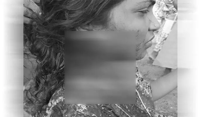 భార్యపై అనుమానంతో కత్తెరతో దాడి చేసిన భర్త..!