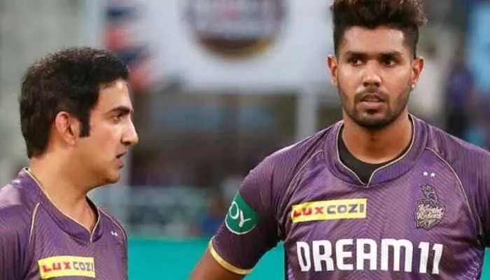 ఒళ్లు దగ్గర పెట్టుకుని ఆడు..హర్షిత్ రాణాకు క్లాస్ పీకిన గంభీర్ ఒళ్లు దగ్గర పెట్టుకుని ఆడు..హర్షిత్ రాణాకు క్లాస్ పీకిన గంభీర్