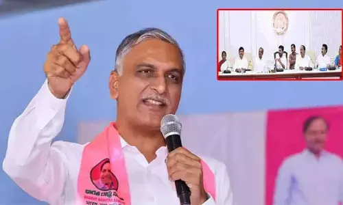 మంత్రులు, ముఖ్యమంత్రి తన్నుకుంటున్నారు.. కేబినెట్‍పై హరీశ్ రావు మరోసారి ఘాటు వ్యాఖ్యలు