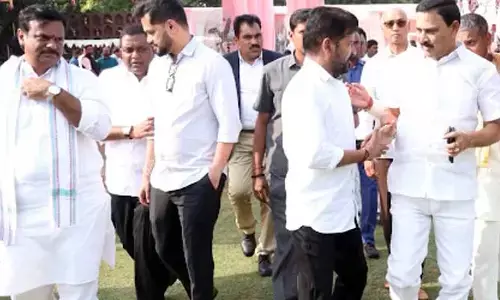 కేంద్రమంత్రి రామ్మోహన్ నాయుడి నివాసానికి సీఎం రేవంత్ రెడ్డి