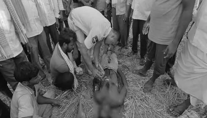 విద్యుత్ షాక్ తో  రైతు మృతి