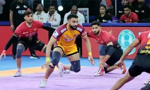 PKL 2025 : ఎలిమినేటర్-3కి దూసుకెళ్లిన తెలుగు టైటాన్స్