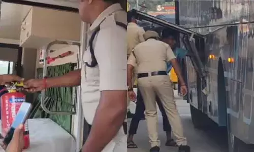 ప్రైవేట్ బస్సులపై కొనసాగుతున్న ఆర్టీఏ దాడులు.. మరో 9 బస్సులపై కేసు నమోదు