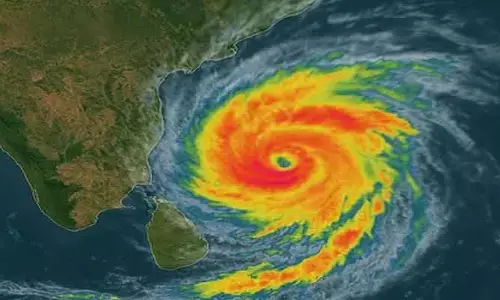 మొంథా తుఫాన్ కదలికపై విపత్తుల నిర్వహణ సంస్థ అప్ డేట్