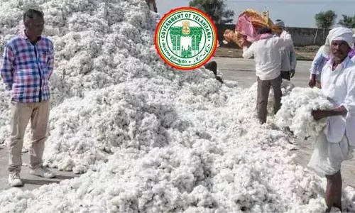 పత్తిలో తేమ.. కేంద్రంపై ఒత్తిడి తెస్తున్నాం: మంత్రి తుమ్మల