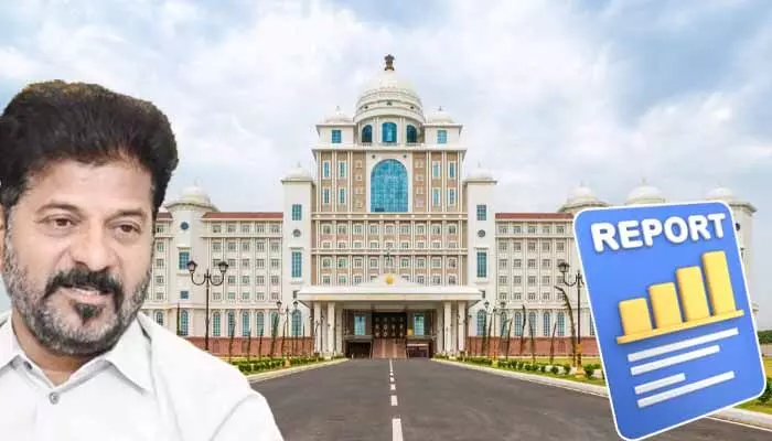 మినిస్టర్స్ పనితీరుపై ప్రోగ్రెస్ రిపోర్ట్..! హైకమాండ్కు అందజేసిన సీఎం రేవంత్రెడ్డి మినిస్టర్స్ పనితీరుపై ప్రోగ్రెస్ రిపోర్ట్..! హైకమాండ్కు అందజేసిన సీఎం రేవంత్రెడ్డి