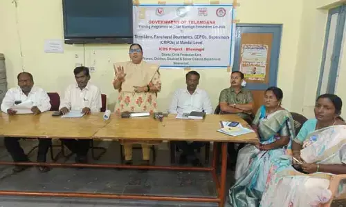 బాల్య వివాహం చేసుకుంటే రెండేళ్లు జైలు శిక్ష : ఐసీడీఎస్ ఏసీడీపీఓ జ్ఞానేశ్వ‌రి