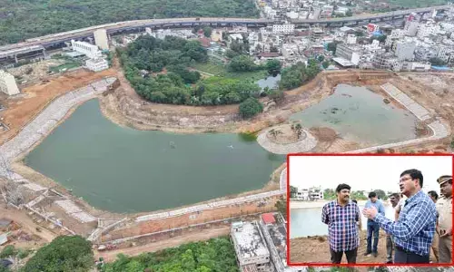నగరంలో మరో చారిత్ర‌క చెరువు పున‌రుద్ధ‌ర‌ణ‌.. హైడ్రా త‌వ్వితీసిన వంద‌ల ఏళ్ల చ‌రిత్ర గల ‘బ‌మృక్నుద్దౌలా’
