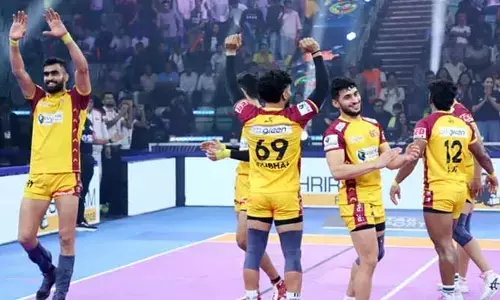 భరత్ భళా.. ఫైనల్‌కు అడుగు దూరంలో తెలుగు టైటాన్స్