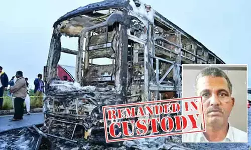 కర్నూలు బస్సు ప్రమాద ఘటన.. డ్రైవర్‌ లక్ష్మయ్యకు రిమాండ్‌