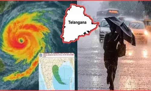 మొంథా తుపాన్ ఎఫెక్ట్.. తెలంగాణ జిల్లాలకు రెడ్ అలర్ట్