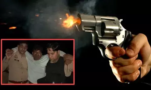 అక్రమ పశువుల రవాణా గ్యాంగ్‌ పై పోలీసుల కాల్పులు