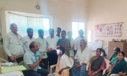కంటి చికిత్స శిబిరం విజయవంతం