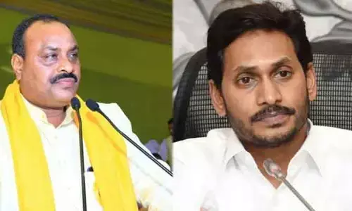 గదిలో కూర్చోవడం కాదు.. చర్చకు రా..?: జగన్‌కు అచ్చెన్న సవాల్