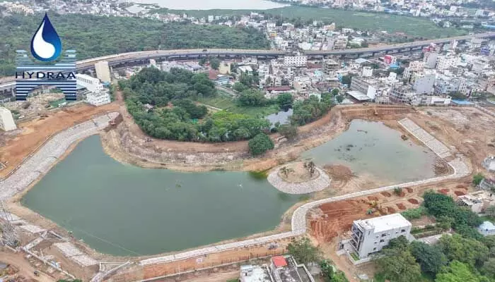 చెరువుల పూర్వవైభవానికి హైడ్రా చర్యలు.. బుమృకుద్దౌలాపై ఫోకస్ చెరువుల పూర్వవైభవానికి హైడ్రా చర్యలు.. బుమృకుద్దౌలాపై ఫోకస్