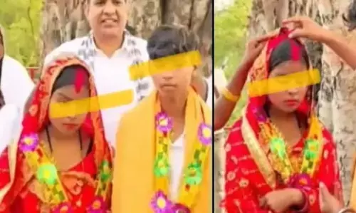 అడవిలో రహస్యంగా కలుసుకున్న మైనర్లు.. బలవంతంగా పెళ్లి చేసిన గ్రామస్తులు.. అక్కడే బిగ్ ట్విస్ట్