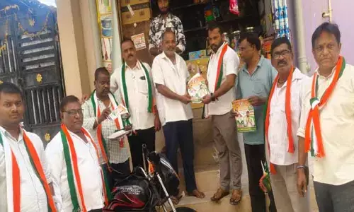బోర‌బండ‌లో అచ్చంపేట కాంగ్రెస్ నాయ‌కులు జోరుగా ప్ర‌చారం