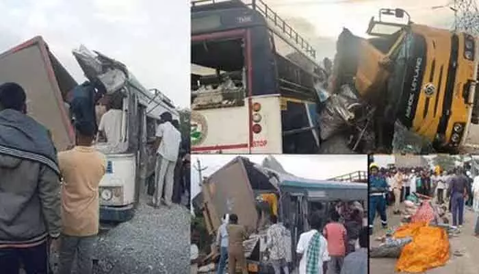 ప్రమాదానికి కారణం అయిన టిప్పర్, డ్రైవర్, ఓనర్ వివరాలు ఇవే ప్రమాదానికి కారణం అయిన టిప్పర్, డ్రైవర్, ఓనర్ వివరాలు ఇవే
