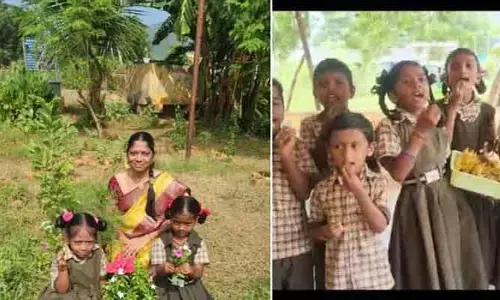 టీచర్ మనోజ నంబూరి కృషికి జేజేలు : మంత్రి నారా లోకేష్