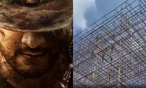 SSMB29 కోసం జ‌క్క‌న్న భారీ ప్లాన్..100 అడుగుల ట‌వ‌ర్‌, రూ.20 కోట్లతో !