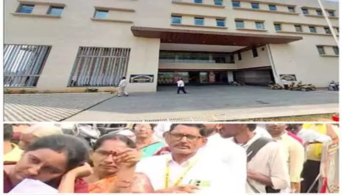 మంత్రి నారా లోకేష్ ప్రజా దర్బార్.. వినతుల వెల్లువ మంత్రి నారా లోకేష్ ప్రజా దర్బార్.. వినతుల వెల్లువ