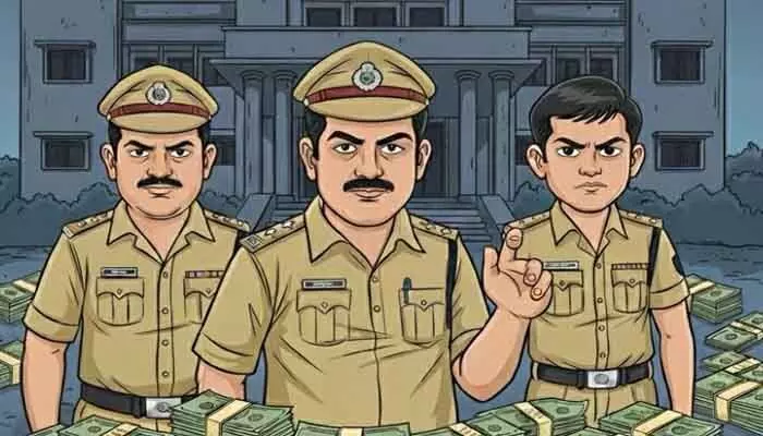 జిల్లా పోలీస్ శాఖలో కలవరం..! జిల్లా పోలీస్ శాఖలో కలవరం..!