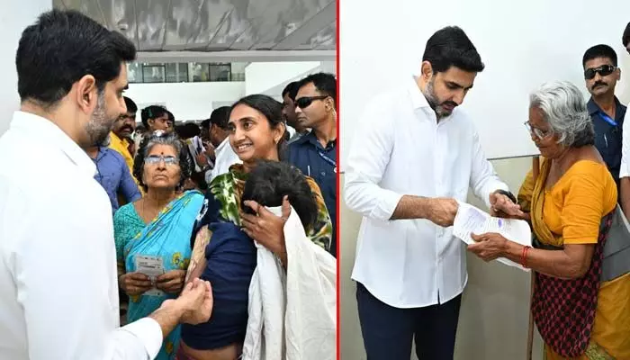 70వ రోజు ప్రజాదర్బార్: ఆర్జీలు స్వీకరించిన మంత్రి నారా లోకేశ్.. బాధితులకు భరోసా 70వ రోజు ప్రజాదర్బార్: ఆర్జీలు స్వీకరించిన మంత్రి నారా లోకేశ్.. బాధితులకు భరోసా