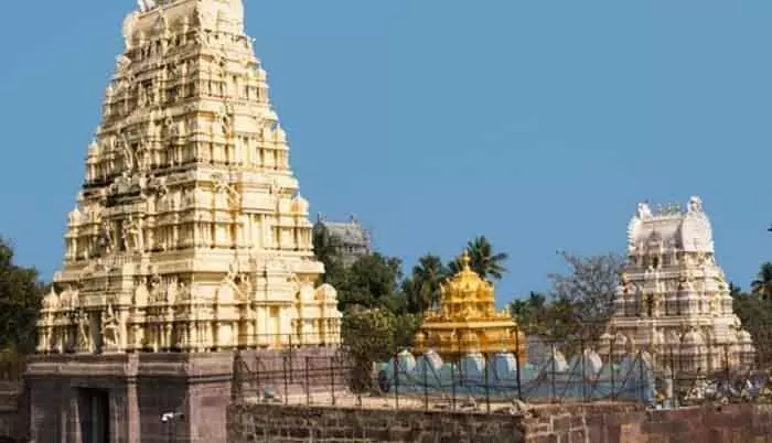 భక్తజనంతో కిటకిటలాడుతున్న శ్రీశైలం భక్తజనంతో కిటకిటలాడుతున్న శ్రీశైలం