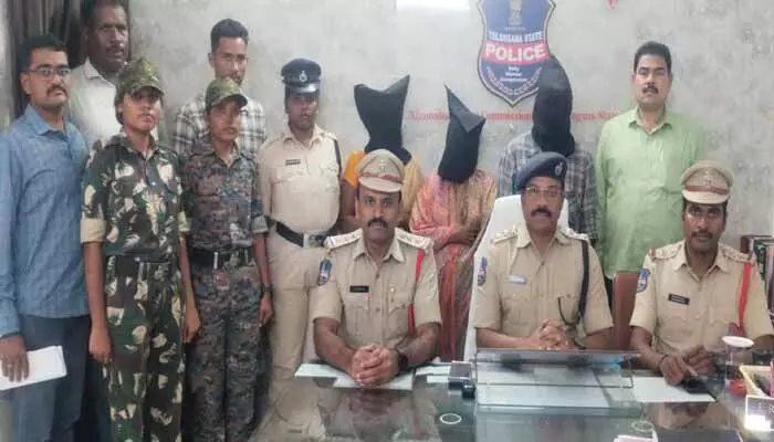 మహిళా హత్య కేసు నిందితుల అరెస్ట్ మహిళా హత్య కేసు నిందితుల అరెస్ట్