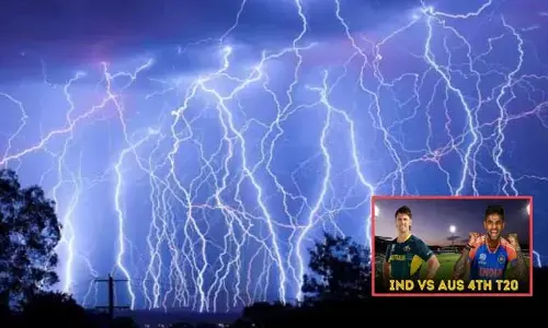 భారత్- ఆస్ట్రేలియా మ్యాచ్.. క్వీన్స్‌లాండ్‌లో 24 గంటల్లో 5 లక్షల మెరుపులు
