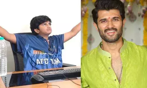 దేవరకొండ అన్నా, రౌడీ ష‌ర్ట్స్ రెడీగా పెట్టుకో..చైల్డ్ ఆర్టిస్ట్ అరాచ‌కం !