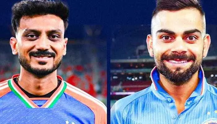 అక్షర్ పటేల్ సరికొత్త చరిత్ర...ఆస్ట్రేలియా గడ్డపై కోహ్లీ రికార్డులు బ్రేక్ అక్షర్ పటేల్ సరికొత్త చరిత్ర...ఆస్ట్రేలియా గడ్డపై కోహ్లీ రికార్డులు బ్రేక్