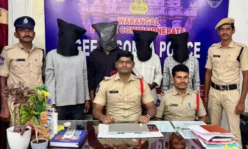 గంజాయి విక్రయదారుల అరెస్ట్
