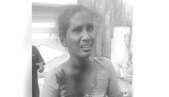 భార్య గొంతు కోసిన భర్త