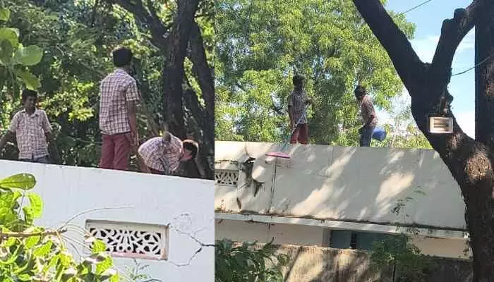 విద్యార్థులతో వెట్టి చాకిరీ విద్యార్థులతో వెట్టి చాకిరీ