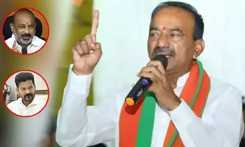 Jubilee Hills: నాకు మనుషులే కనిపిస్తారు మతం కాదు..  ముస్లింలపై ఈటల రాజేందర్ హాట్ కామెంట్స్