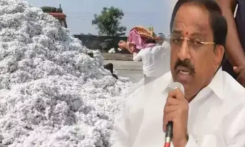 పత్తి కొనుగోళ్లపై పరిమితి ఎత్తేయండి.. సీసీఐకి మంత్రి తుమ్మల రిక్వెస్ట్